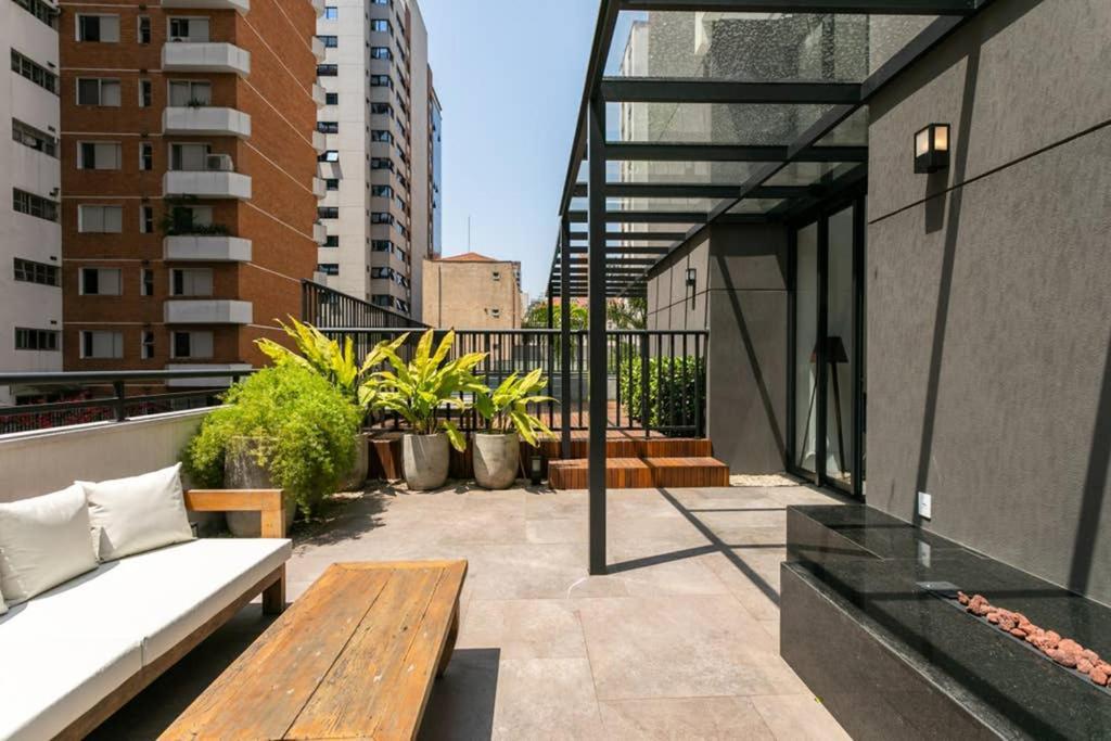 Apartamento De 1 Dormitorio No Coracao De Pinheiros Sao Paulo Bagian luar foto