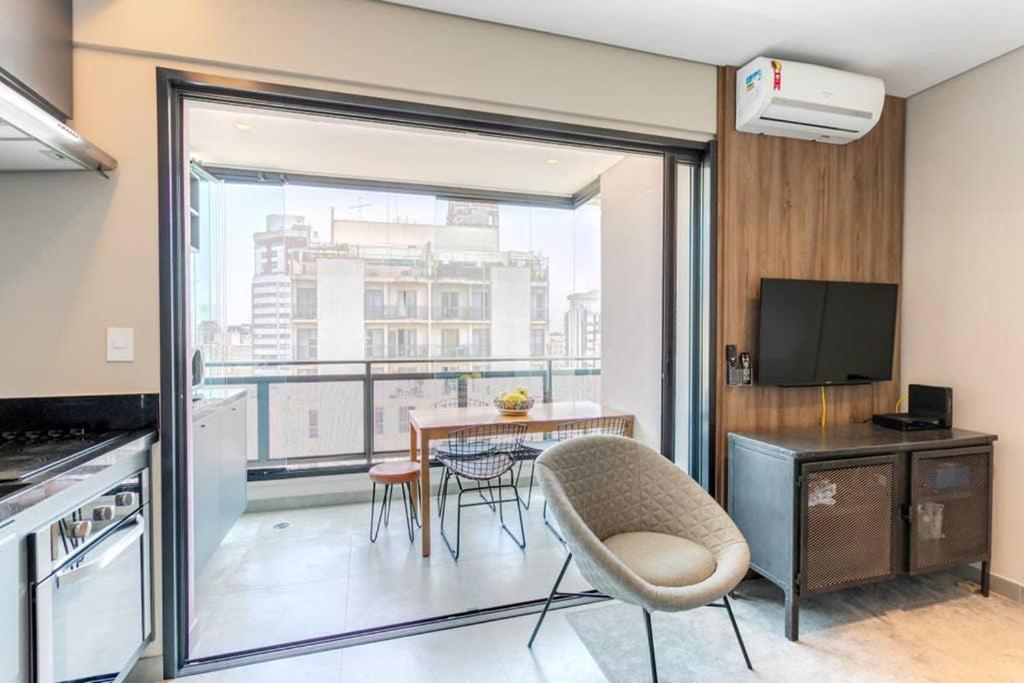 Apartamento De 1 Dormitorio No Coracao De Pinheiros Sao Paulo Bagian luar foto