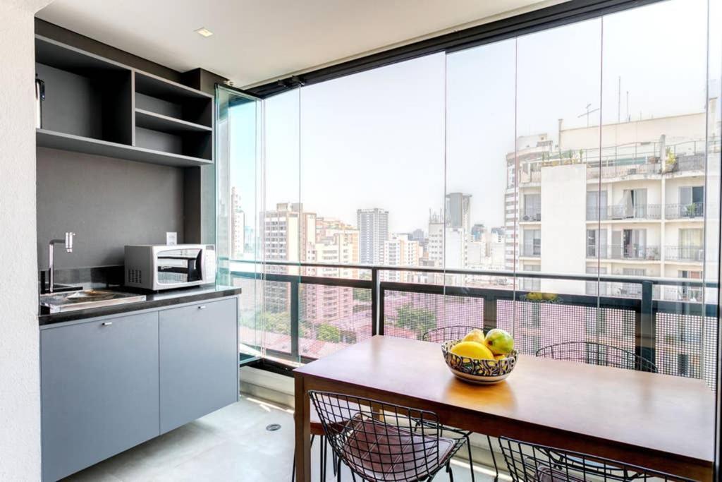 Apartamento De 1 Dormitorio No Coracao De Pinheiros Sao Paulo Bagian luar foto